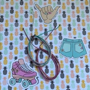 Pura Vida anklets